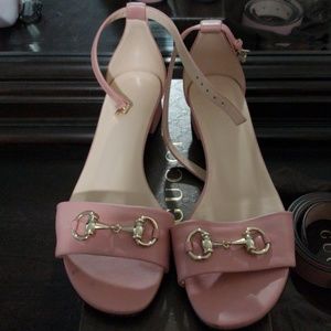 Authentic Gucci Soft Pink shoes